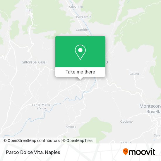 Parco Dolce Vita map