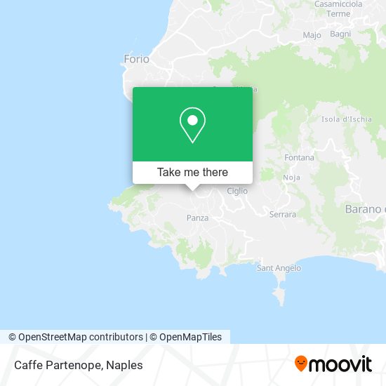 Caffe Partenope map