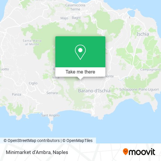 Minimarket d'Ambra map