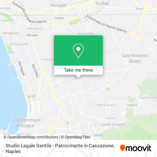 Studio Legale Gentile - Patrocinante in Cassazione map