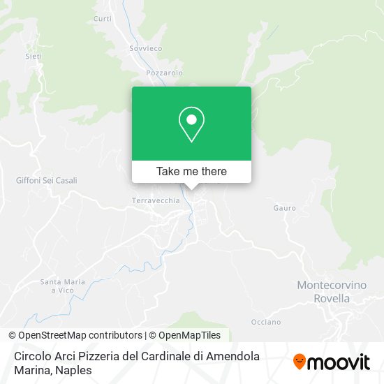 Circolo Arci Pizzeria del Cardinale di Amendola Marina map