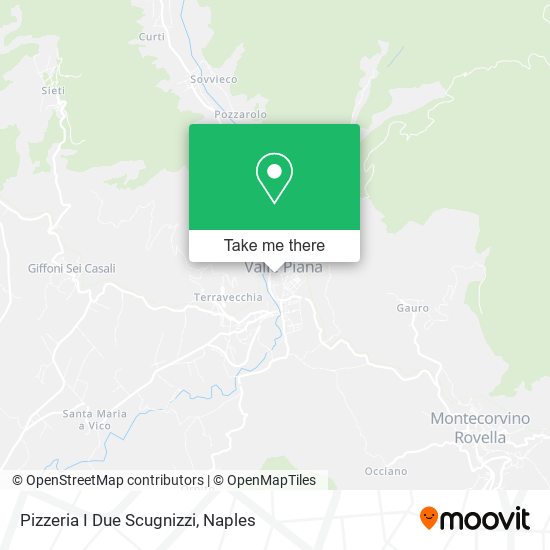 Pizzeria I Due Scugnizzi map