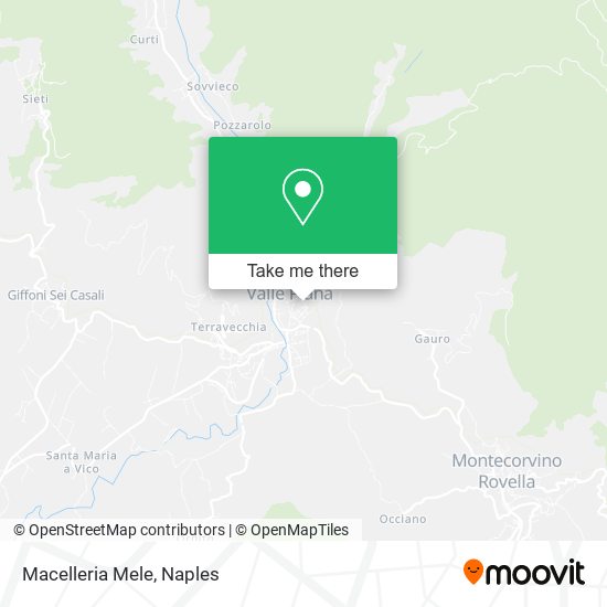 Macelleria Mele map