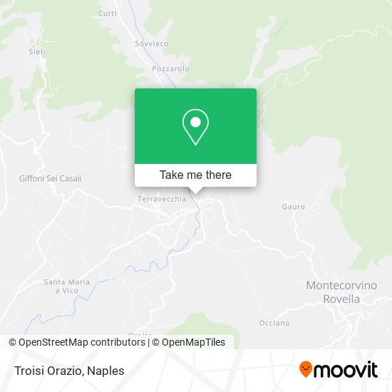 Troisi Orazio map
