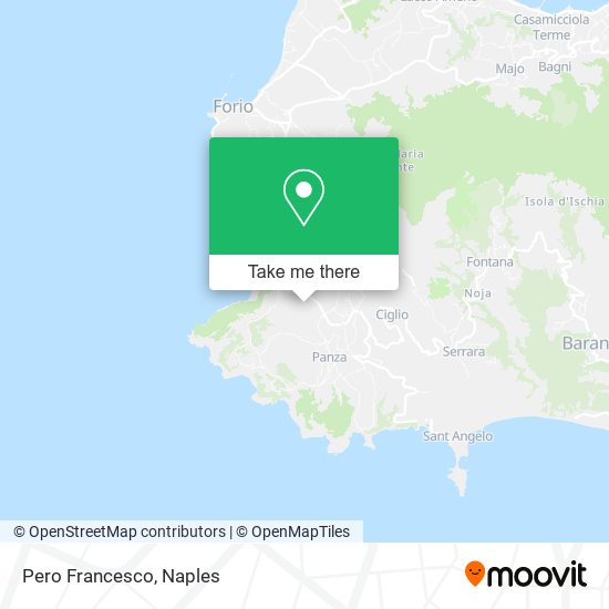 Pero Francesco map