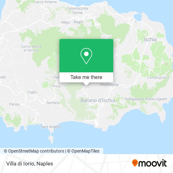 Villa di Iorio map