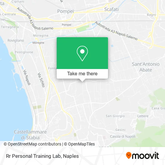 RR Personal Training Lab map