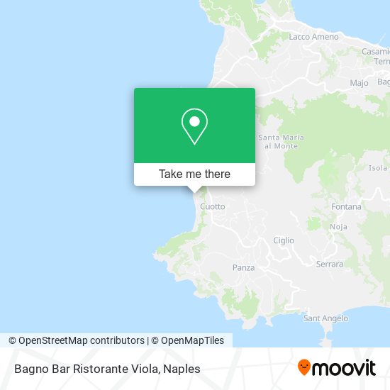 Bagno Bar Ristorante Viola map