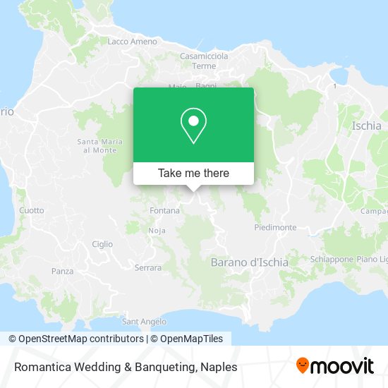 Romantica Wedding & Banqueting map