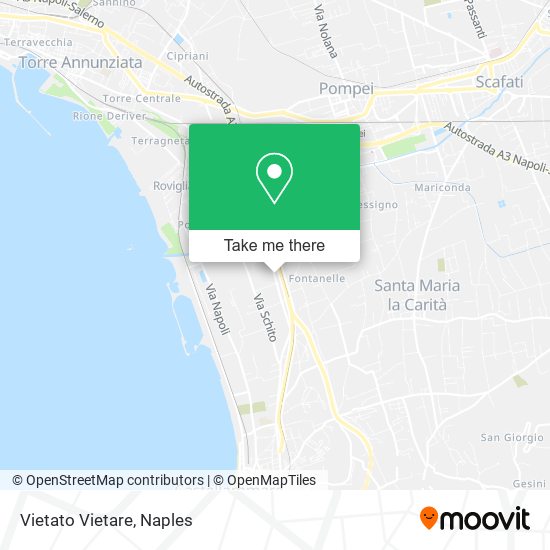Vietato Vietare map