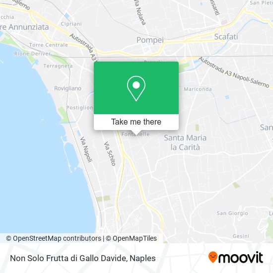 Non Solo Frutta di Gallo Davide map