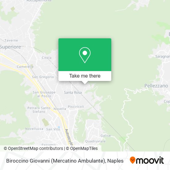 Biroccino Giovanni (Mercatino Ambulante) map
