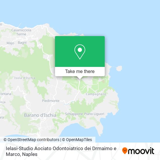 Ielasi-Studio Aociato Odontoiatrico dei Drmaimo e Marco map