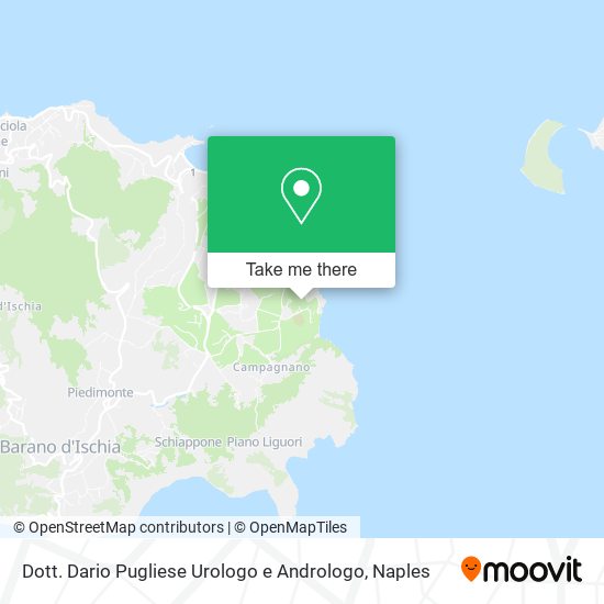 Dott. Dario Pugliese Urologo e Andrologo map