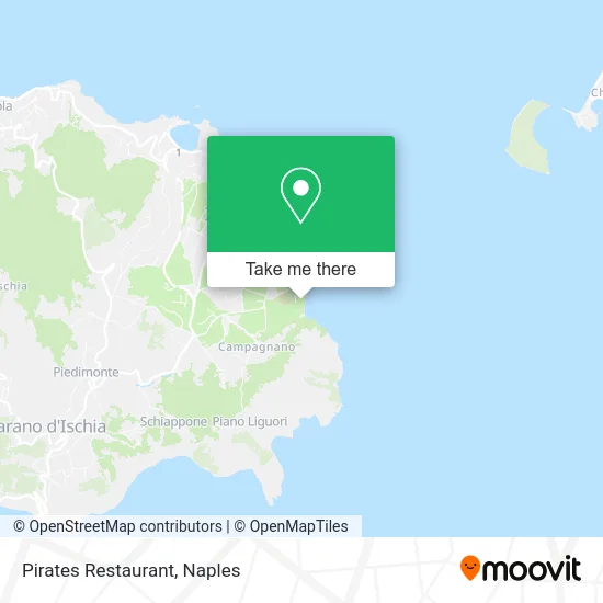 Pirates Restaurant map