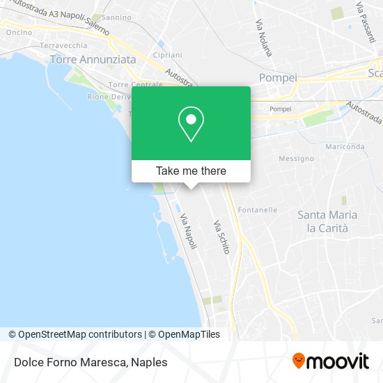 Dolce Forno Maresca map