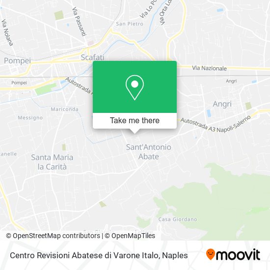 Centro Revisioni Abatese di Varone Italo map