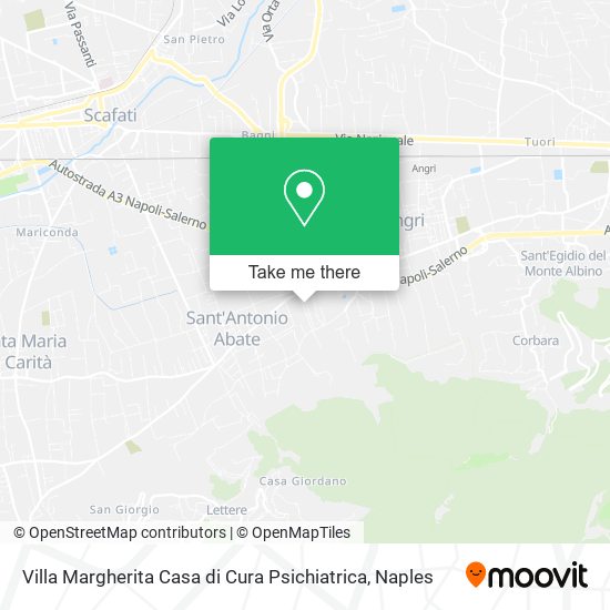 Villa Margherita Casa di Cura Psichiatrica map