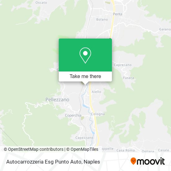 Autocarrozzeria Esg Punto Auto map