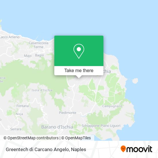 Greentech di Carcano Angelo map