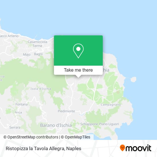 Ristopizza la Tavola Allegra map