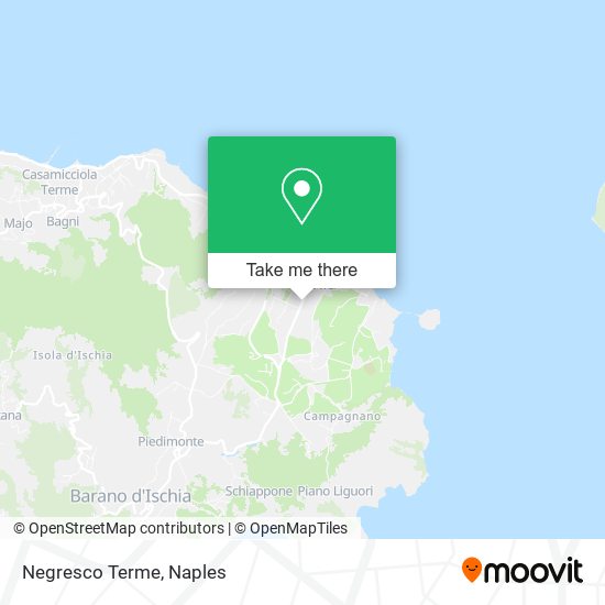 Negresco Terme map