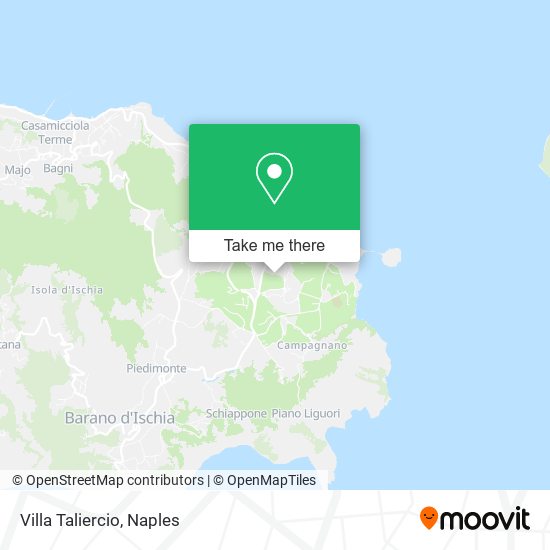 Villa Taliercio map