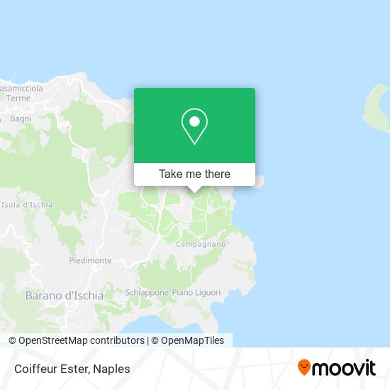 Coiffeur Ester map