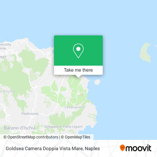 Goldsea Camera Doppia Vista Mare map