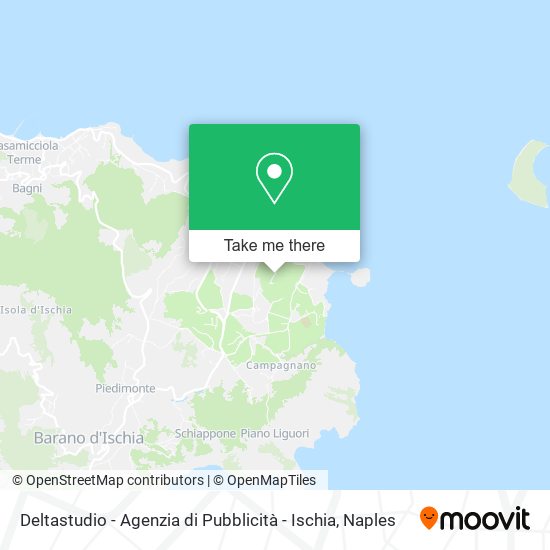 Deltastudio - Agenzia di Pubblicità - Ischia map