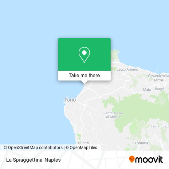 La Spiaggettina map