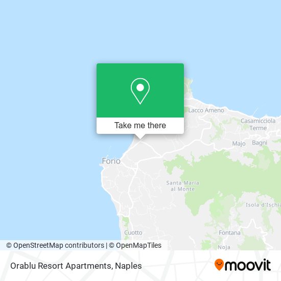 Orablu Resort Apartments map