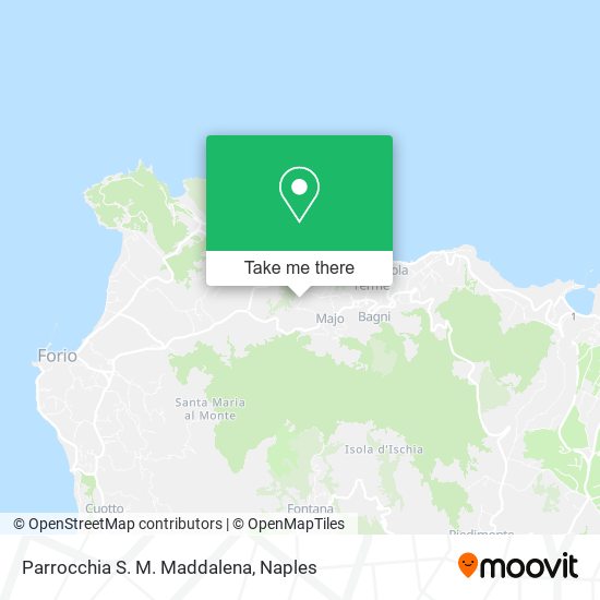 Parrocchia S. M. Maddalena map