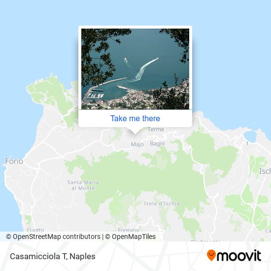 Casamicciola T map
