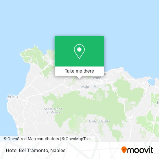 Hotel Bel Tramonto map