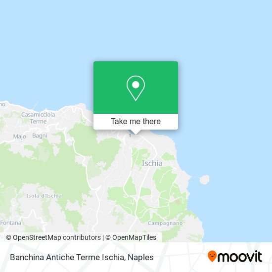 Banchina Antiche Terme Ischia map