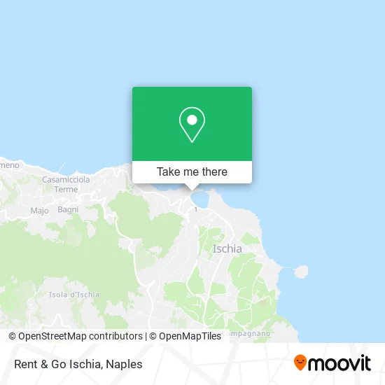 Rent & Go Ischia map