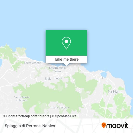 Spiaggia di Perrone map