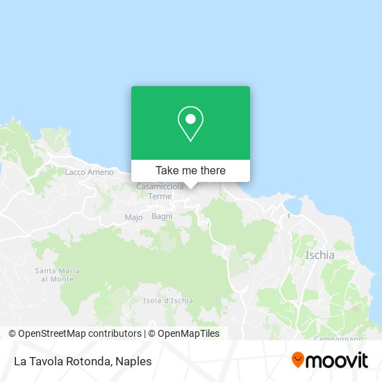 La Tavola Rotonda map