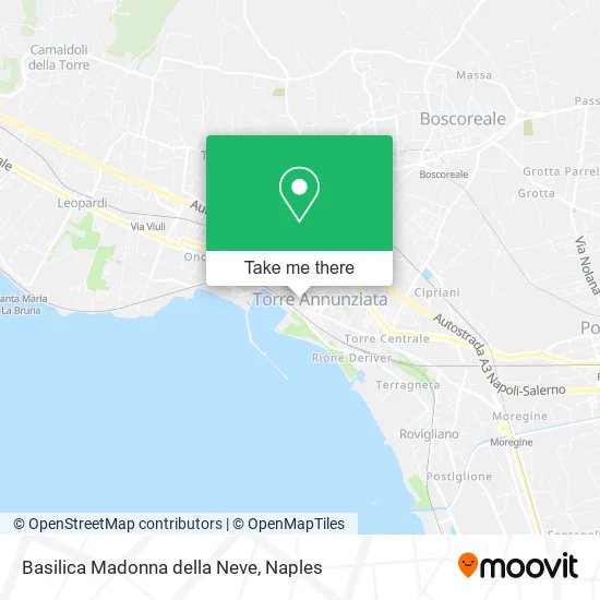Basilica Madonna della Neve map