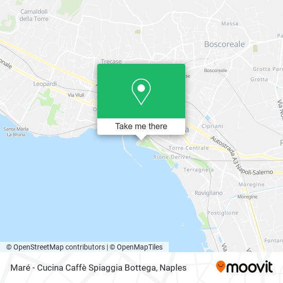 Maré - Cucina Caffè Spiaggia Bottega map