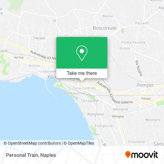 Personal Train map