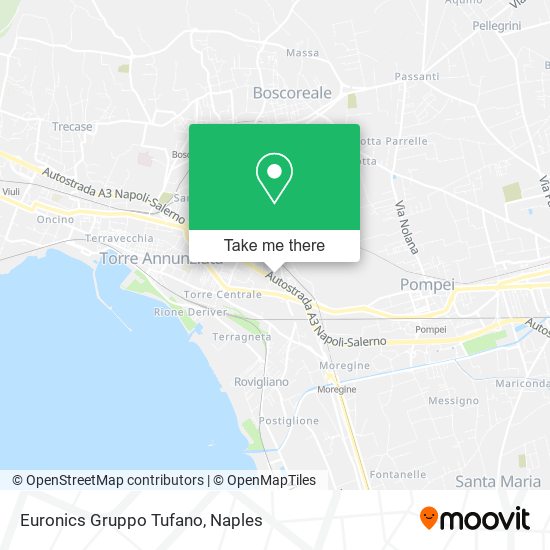 Euronics Gruppo Tufano map