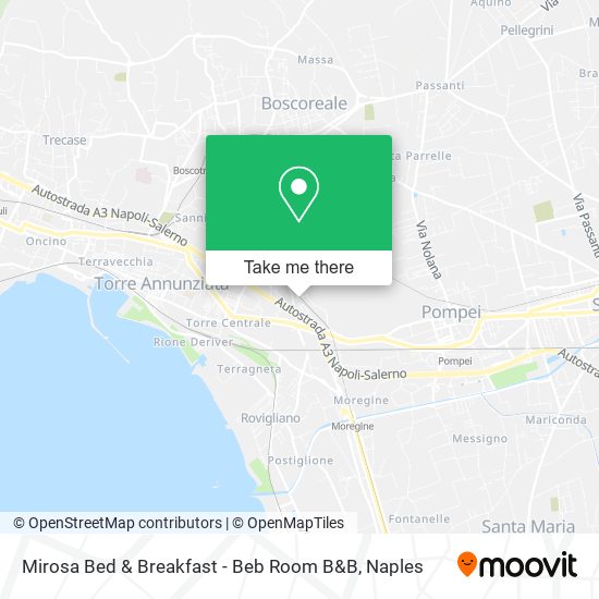 Mirosa Bed & Breakfast - Beb Room B&B map