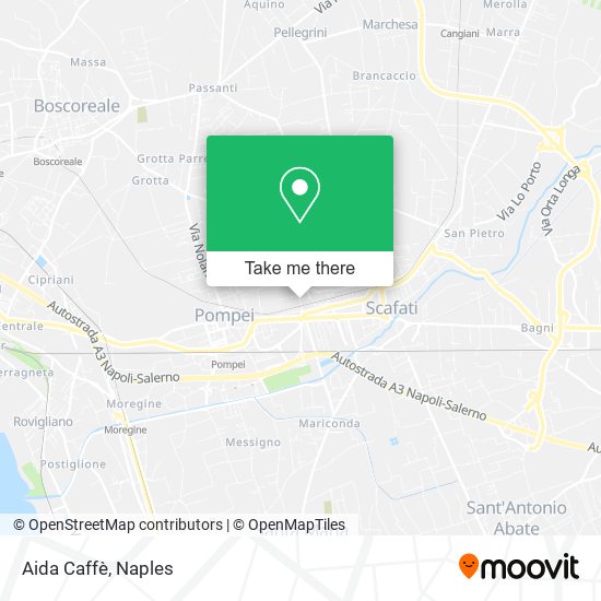 Aida Caffè map