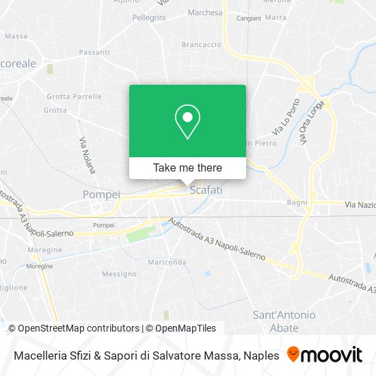 Macelleria Sfizi & Sapori di Salvatore Massa map