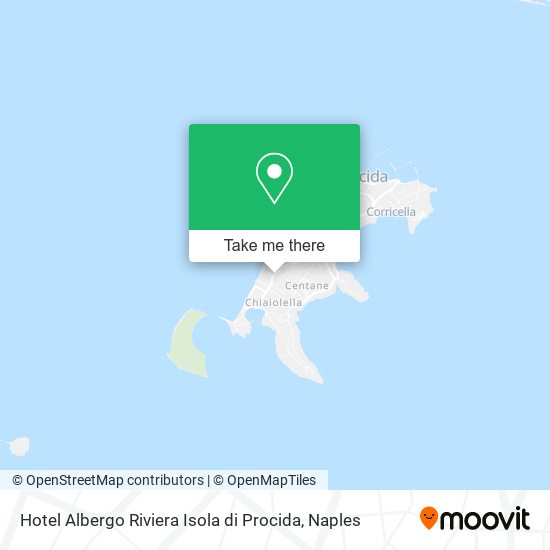 Hotel Albergo Riviera Isola di Procida map