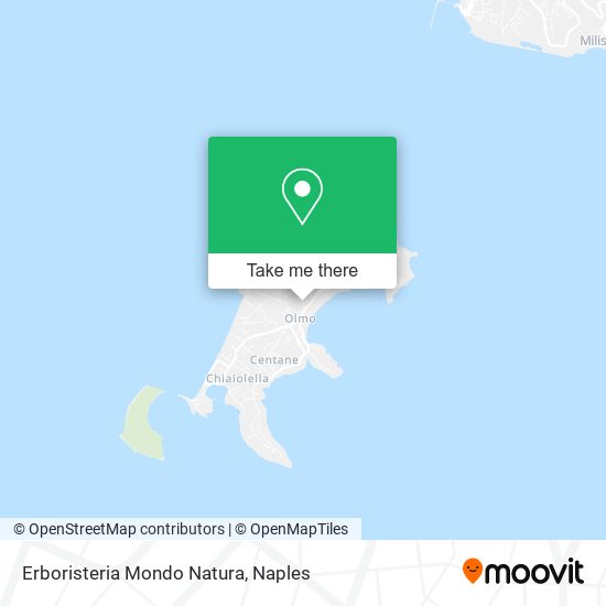 Erboristeria Mondo Natura map