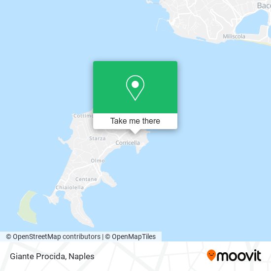 Giante Procida map