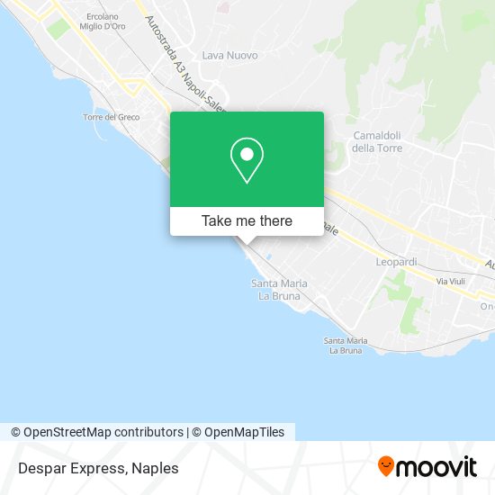 Despar Express map